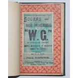 W.G. Grace. 'Scores and Modes of Dismissal of "W.G." in first class cricket...'. H.A. Tate, London
