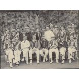 Royal Military College v E.G. Wynyard's XI 1896. Original mono photograph of the teams for the match