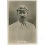 Frederick Lloyd Bowley. Worcestershire 1899-1923. Phillips 'Pinnace' premium issue cabinet size mono