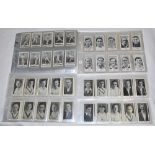Cigarette cards. Gallaher's 'Famous Cricketers' 1926, full set of a hundred cards depicting