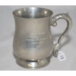 Dennis Brian Close. Yorkshire, Somerset & England 1949-1977. Halstatt pewter half pint tankard