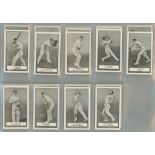 Gallaher's 'Famous Cricketers' 1926. Complete set of 100 cigarette cards depicting Australians and