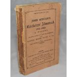 Wisden Cricketers' Almanack 1886. 23rd edition. Original paper wrappers. Some minor soiling and wear