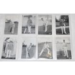 Kent C.C.C. Eleven mono postcards of Kent cricketers by Mockford of Tonbridge. Players are Huish,