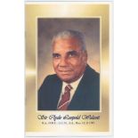 Sir Clyde Leopold Walcott. Barbados, British Guiana & West Indies 1941-1964. Official order of