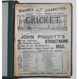 'Cricket: A Weekly Record of the Game'. Volume XIX. Numbers 530-559. January 25th to December 20th