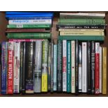 Cricket biographies and autobiographies. Thirty nine titles, mainly hardbacks with dustwrappers.
