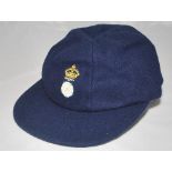 Robin Smith, Hampshire & England 1982-2003. Hampshire navy blue first XI cloth cricket cap with