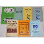 Southern cricket club histories. Eleven titles including 'Reading Cricket Club Centenary 1859-