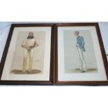 'The Cricketers of Vanity Fair'. Excellent, and almost complete, collection of forty four original