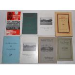 Club histories. Box comprising a good selection of over forty club histories, booklets, handbooks