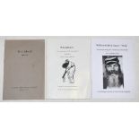 W.G. Grace. A selection of ephemera relating to W.G. anniversaries including 'W.G. Grace 1848-