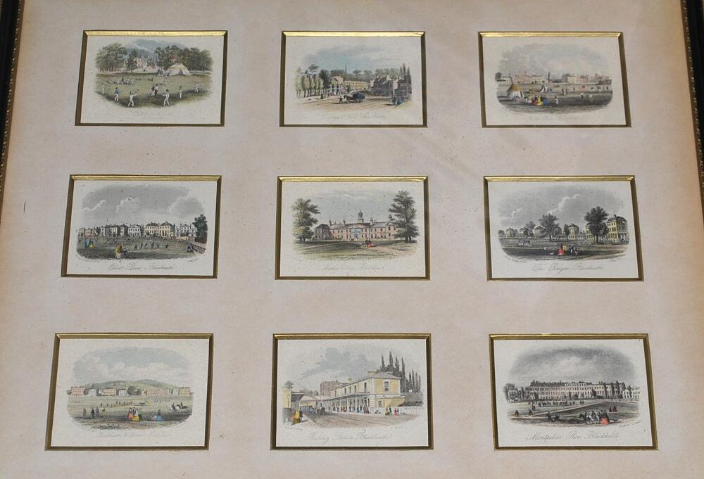 Blackheath. Nine original coloured steel engravings published by Rock & Co., 1864. At least four - Image 2 of 3