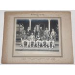 Blackheath Cricket Club 1920. Official mono photograph of the Blackheath C.C. team, seated and