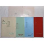 'The Cricket Quarterly. A Journal devoted to the Noble Game of Cricket' 1963-1970. Volumes I-VIII.