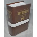 Wisden Cricketers' Almanack 1938. Willows hardback reprint (2012) with gilt lettering. Limited