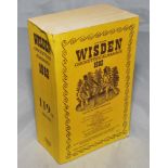 Wisden Cricketers' Almanack 1982. Original limp cloth covers. Nicely signed in ink by all five '