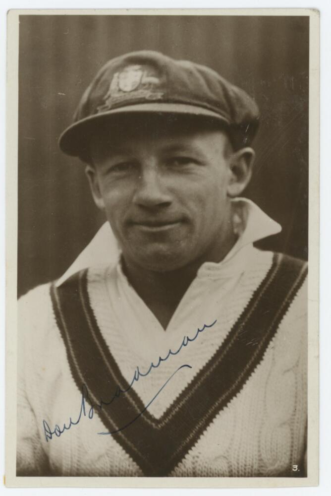 Donald George Bradman. New South Wales, South Australia & Australia 1927-1949. Excellent plain