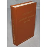 Wisden Cricketers' Almanack 1892. Willows softback reprint (1992) in light brown hardback covers