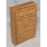 Wisden Cricketers' Almanack 1893. 30th edition. Original paper wrappers. Neat replacement spine