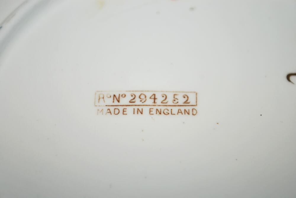 'Queen Victoria 1837-1897'. Commemorative white moustache cup with Queen Victoria and titles to - Image 2 of 2