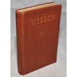 Wisden Cricketers' Almanack 1943. 80th edition. Original hardback. Only 1400 hardback copies were