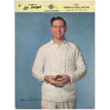 Cricket miscellany. White folder comprising an eclectic selection of cricket ephemera. Contents