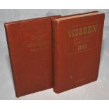 Wisden Cricketers' Almanack 1943. 80th edition. Original hardback. Only 1400 hardback copies were