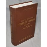 Wisden Cricketers' Almanack 1901. Willows hardback reprint (1996) in dark brown hardback covers with