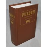 Wisden Cricketers' Almanack 1940. Willows hardback reprint (2003) with gilt lettering. Limited