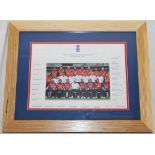 'England One Day International Squad. South Africa 2005'. Official colour photograph of the