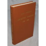 Wisden Cricketers' Almanack 1916. Willows softback reprint (1990) in light brown hardback covers