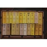 Wisden Cricketers' Almanack 1978 to 2005. A run of the Almanack in limp cloth covers for the