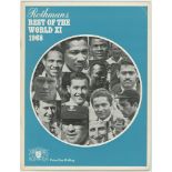 'Rothmans Rest of the World XI 1968'. Official programme for the five matches played by the Rest