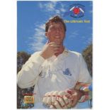 County & Test cricketers. Selection of seventeen signed colour press photographs. Players include