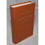 Wisden Cricketers' Almanack 1895. Willows softback reprint (1993) in light brown hardback covers