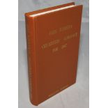 Wisden Cricketers' Almanack 1887. Willows softback reprint (1989) in light brown hardback covers