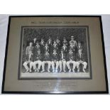 'M.C.C. Team- Australian Tour- 1936-37'. Large and impressive official mono photograph of the M.C.C.