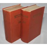 Wisden Cricketers' Almanack 1947 and 1950. Original hardback editions. The 1947 edition with