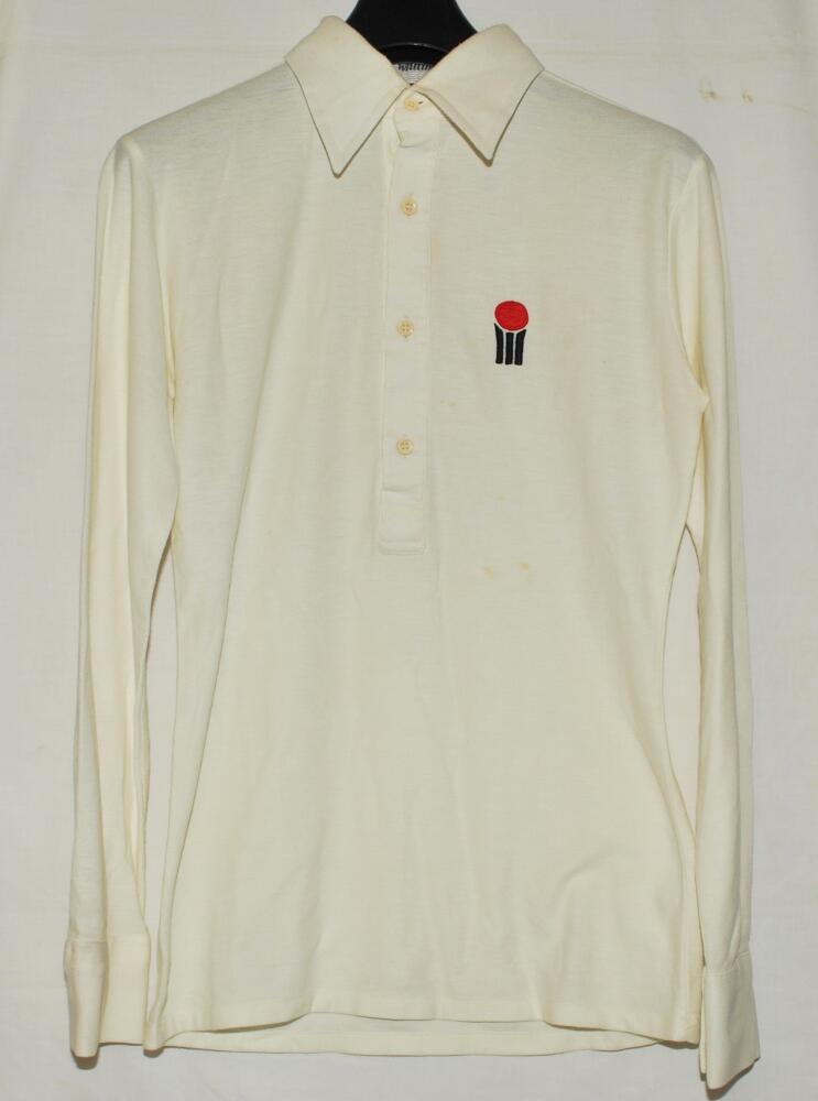 Trevor Chappell. World Series Cricket. Australia 1977/78. White long sleeve shirt for the World