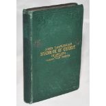 'John Lawrence's Handbook of Cricket in Ireland. Fourth Number 1868-69'. Compiled and edited by J.