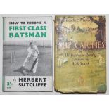 'How to Become a First Class Batsman', Herbert Sutcliffe, Leeds 1949. Nicely signed in ink by