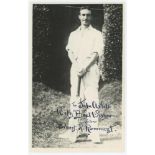 Ernest Richard Remnant. Hampshire 1908-1922. Original mono plain back postcard of Remnant, full