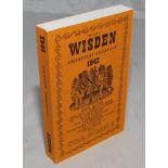 Wisden Cricketers' Almanack 1942. Willows reprint (1999) in softback covers. Limited edition 667/