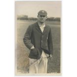 William Henry Ashdown. Kent 1920-1937. Mono real photograph postcard of Ashdown, three quarter