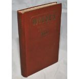Wisden Cricketers' Almanack 1944. 81st edition. Original hardback. Only 1500 hardback copies were