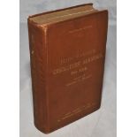 Wisden Cricketers' Almanack 1912. 49th edition. Original hardback. Some minor wear to boards and