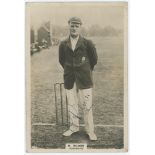 Roy Kilner, Yorkshire and England, 1911-27. Phillips 'Pinnace' premium issue cabinet size mono