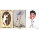 Modern player postcard series. Over one hundred and thirty player postcards. Series include