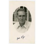 John Kent Nye. Sussex 1934-1947. Excellent mono real photograph postcard of Nye in cameo, head and